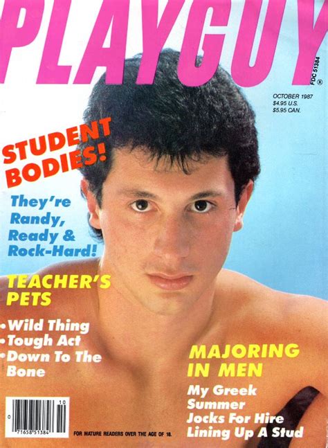 Playguy Magazine Page Gaybackissues Vintage Gay Adult Material