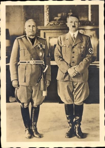 Postcard F Hrer Und Reichskanzler Adolf Hitler Benito Akpool Co Uk