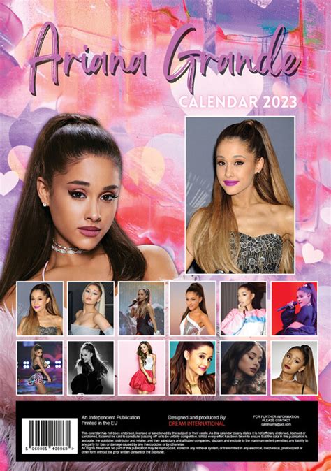 Ariana Grande Calendarios de pared 2024 Consíguelos en Posters es