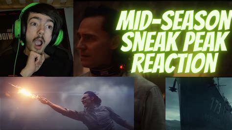 Marvel Studios Loki Mid Season Sneak Peek Trailer Reaction Theres So