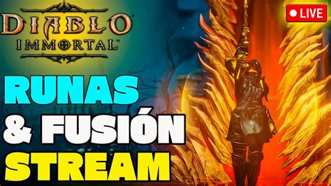 Diablo Immortal Farmeando Runas antes de la FUSIÓN YouTube