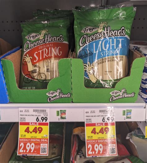 Frigo String Cheese Just 299 At Kroger Iheartkroger