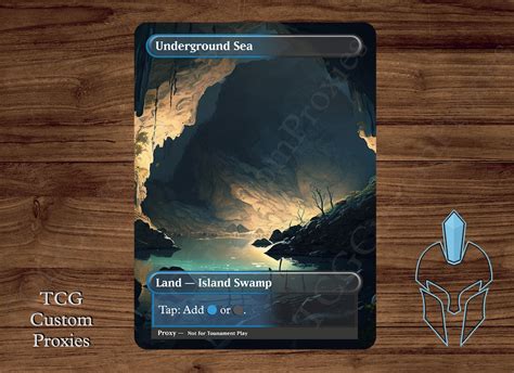 Underground Sea Magic Playtest Proxy Fullart Etsy