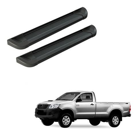 Estribo Hilux 2011 2012 2013 2014 2015 Cabine Simples Preto No Shoptime