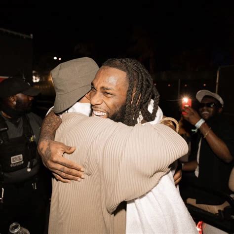 Unorthodox Reviews On Twitter Burna Boy Was Elated To See Diddy After