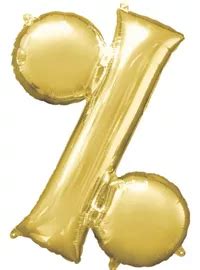 Giant Gold Letter Balloons - Party City