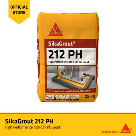 SikaGrout 212 Non Shrink Cementitious Grout Shopee Philippines