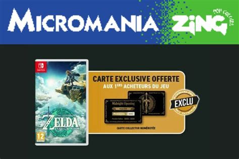 Micromania Zing Se Met En Quatre Pour Le Nouveau Jeu Zelda