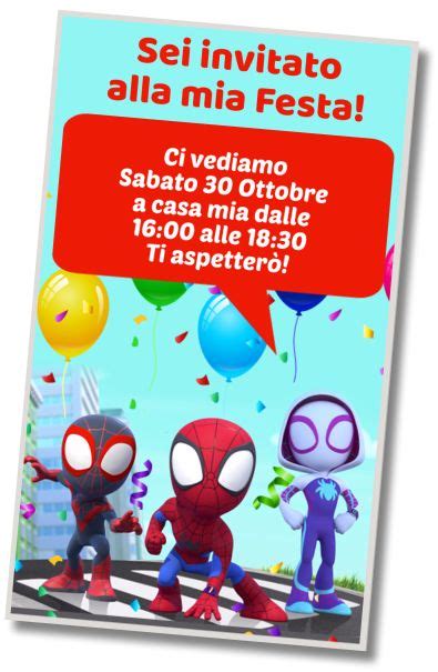 Migliori Convites Spidey E I Suoi Fantastici Amici Whatsapp