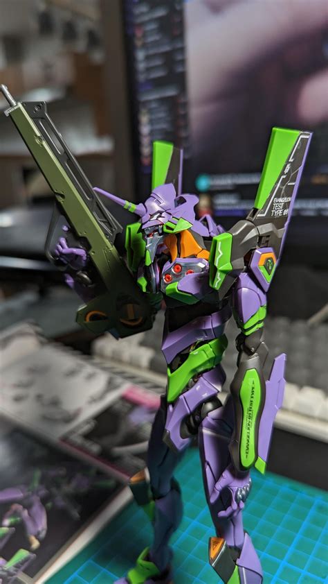 Bought The Bandai Evangelion Unit 01 Model Kit As A Christmas T To