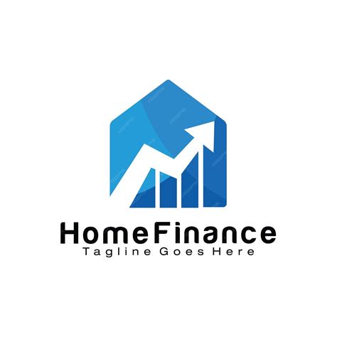 Premium Vector Home Finance Logo Design Template
