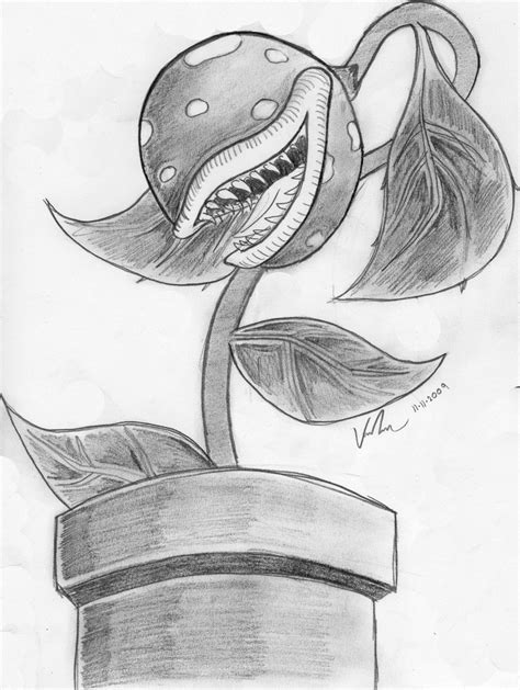 Piranha Plant By Chaosdj On Deviantart