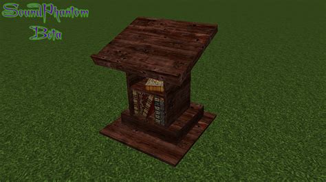 Soundphantom S 128x 3 D Lectern Minecraft Texture Pack