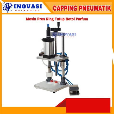 Jual Mesin Penutup Pres Ring Collauring Tutup Botol Parfum Capping