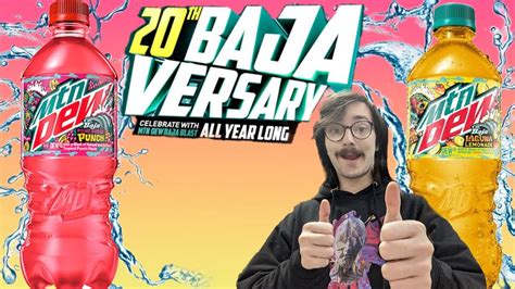 Baja Blast 20th Anniversary Laguna Lemonade And Point Break Punch Review Youtube