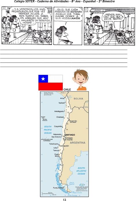 Col Gio Soter Caderno De Atividades Ano Espanhol Bimestre