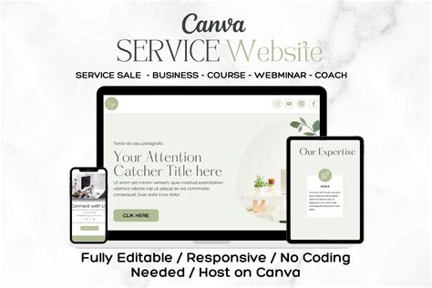 Canva Website For Virtual Assistant Graphic By Dan Ste Creative Fabrica