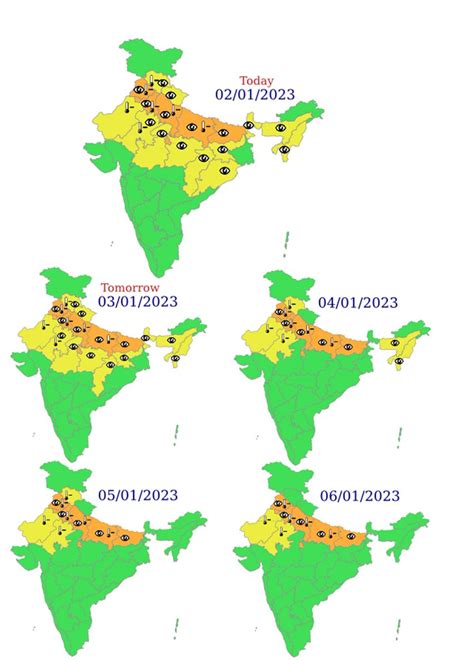 India Meteorological Department On Twitter Dense To Very Dense Fog And Cold Day Conditions