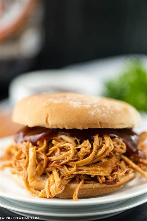 Root Beer Bbq Pulled Chicken Recipe Slow Cooker Bbq Chicken