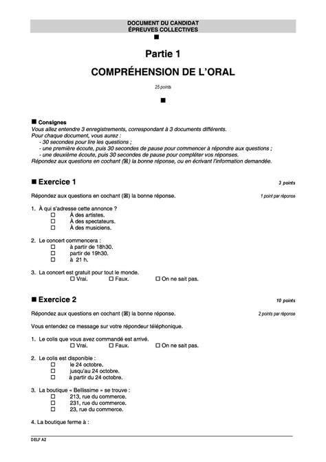 Calaméo Exemple d examen