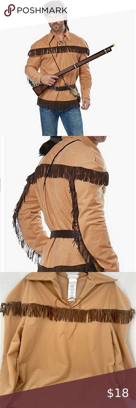 Frontier Man Davy Crockett Costume Clothes Design Fashion Costumes