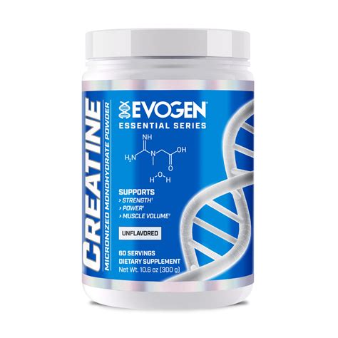 Evogen Creatine Monohydrate — Maximize Muscle Gains And Strength