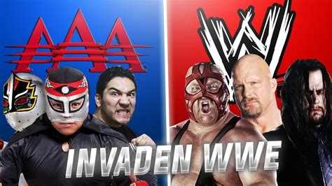 El Día Que Triple A Invadi0 Wwe Youtube