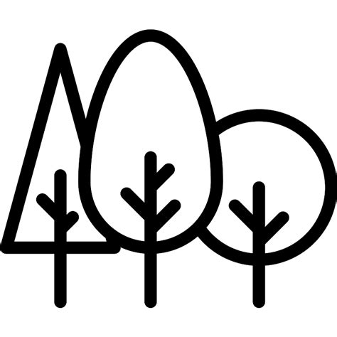 Forest Vector SVG Icon SVG Repo