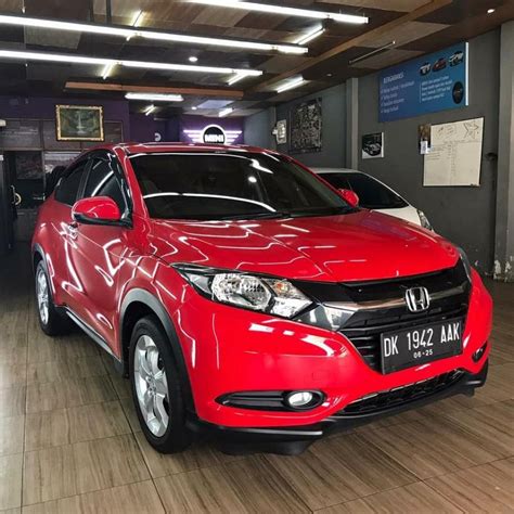 HR V Dijual Mobil Bekas Honda HRV E CVT 2015 At Merah MobilBekas