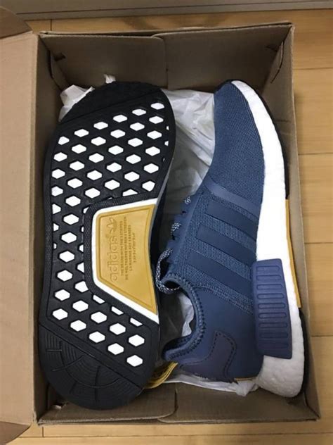 Adidas NMD R_1 Blue Yellow White Reflective Women 7-8.5US | Kixify ...