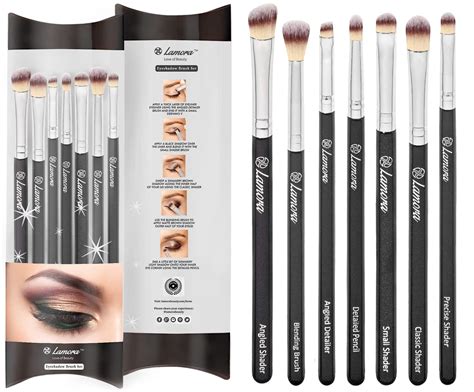 Buy Eye Makeup Brushes Eyeshadow Brush Set 7pcs Soft Synthetic Brush Kit For Blending