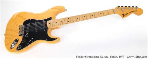 Fender Stratocaster Natural Finish 1977