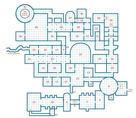 Sunless Citadel Printable Maps