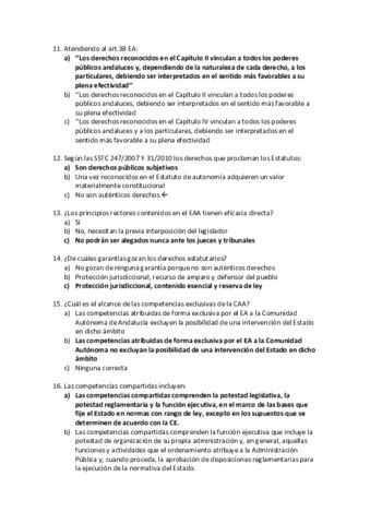 Tipo Test Para Repaso Pdf