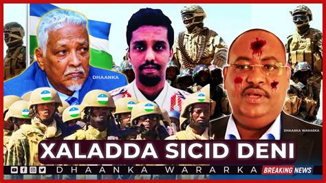 DEG DEG Dagaal Ka Qarxay Puntland Siciid Deni Oo Laga Diiday