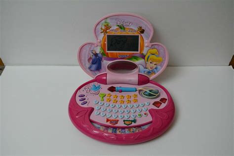 Vtech Disney Princess Cinderella Magic Wand Educational Laptop Music