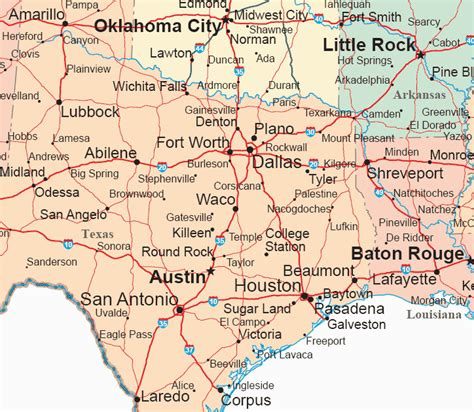 Texas Louisiana Border Map | secretmuseum