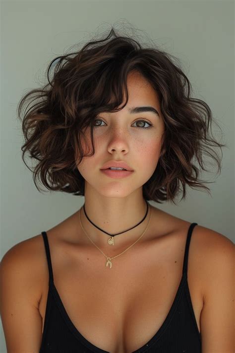 13 Trend Defining Short Wavy Bobs For A Stylish 2024 In 2024 Short Curly Haircuts Wavy Bob