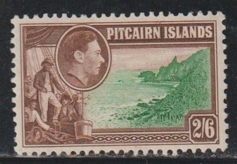 Pitcairn Island Sc Mint Light Hinged Australia Oceania Pitcairn