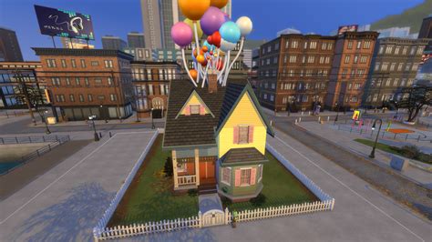 I Built Carl And Ellie S House From Up R Sims4