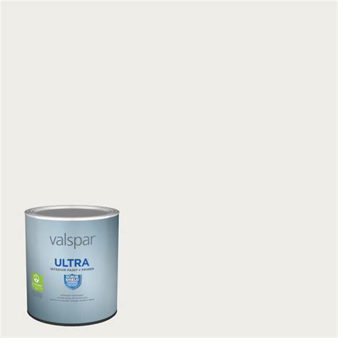 Valspar Ultra Eggshell Pure White Hgsw4006 Latex Interior Paint Primer 1 Quart At