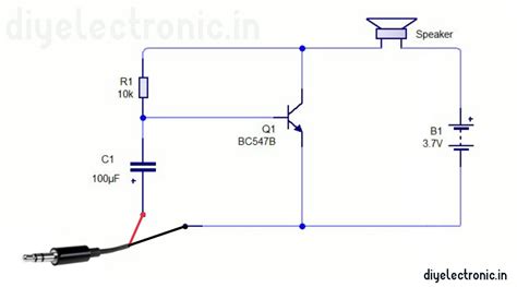 Bc547 Transistor Amplifier Circuit Diagram