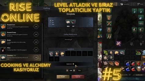 Rise Online Sıfırdan Toplayıcılık ve Meslek Bölüm 5 Zindan exp kasma