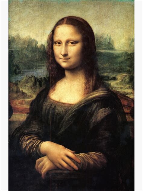 Leonardo Da Vinci The Mona Lisa Or La Joconde La Gioconda Sticker