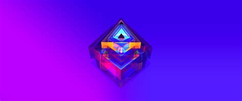 Justin Maller Abstract Facets 3D Abstract CGI Digital Art