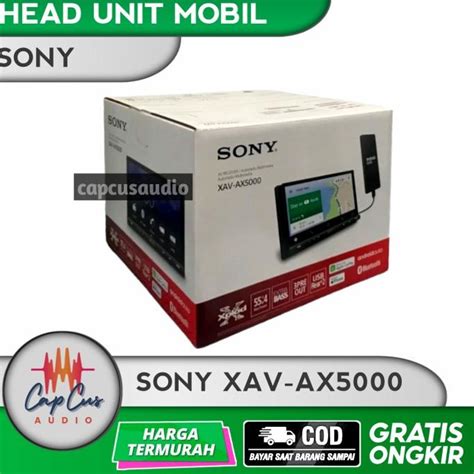 Jual Sony Xav Ax Ax Head Unit Double Din Inch Sony Xav