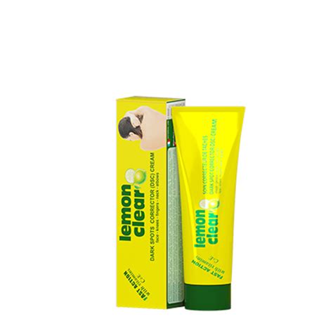 LEMON CLEAR Tube Crème Soins Correcteur de Tâches Visage Genoux