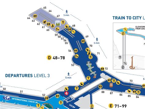 Vancouver Airport Map