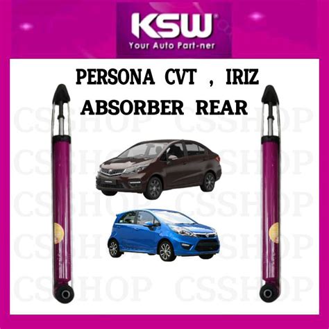 PROTON PERSONA VVT 2016 IRIZ ABSORBER FRONT REAR GAS ORIGINAL KSW