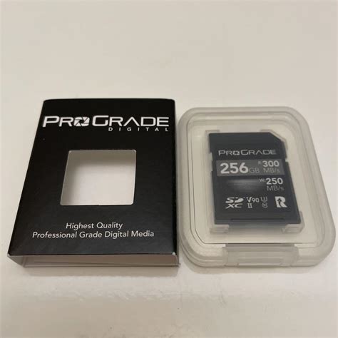 最大47 OFFクーポン ProGrade Digital プログレードデジタル SDXC UHS II V90 COBALT 300R